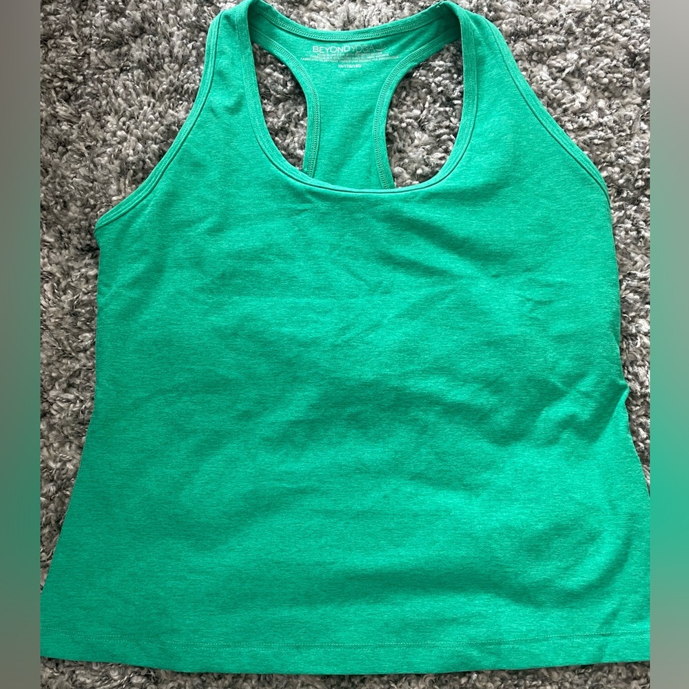 Beyond Yoga Teal Tank Top